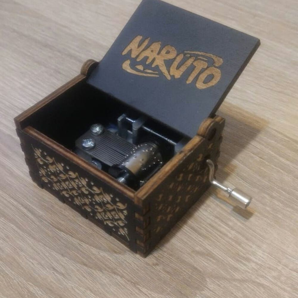 Caja Musical Naruto Negra image number 2.0