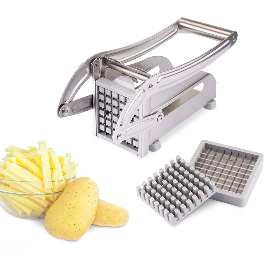 M&aacute;quina Cortadora Manual De Papas Fritas De Acero Inoxidable image number 4.0