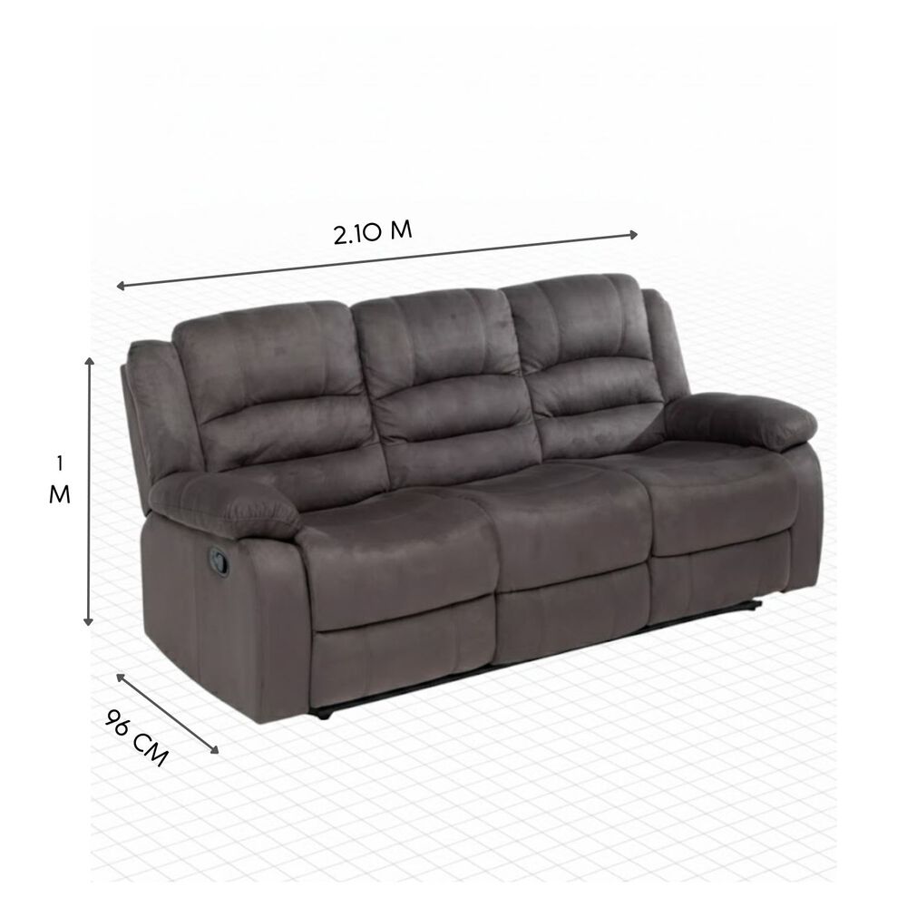 Sof&aacute; 3 Cuerpos Reclinable Martell Daniels 98060s image number 7.0