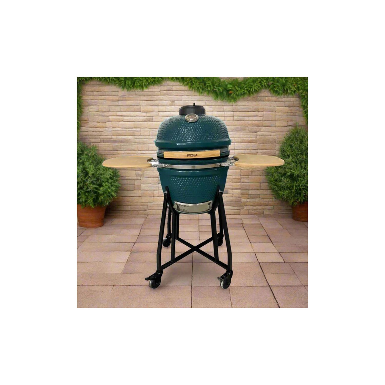 Parrilla Kamado Fdv Tokio Blue 19" image number 1.0