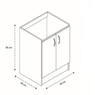 Mueble De Cocina Mobitex Mediano