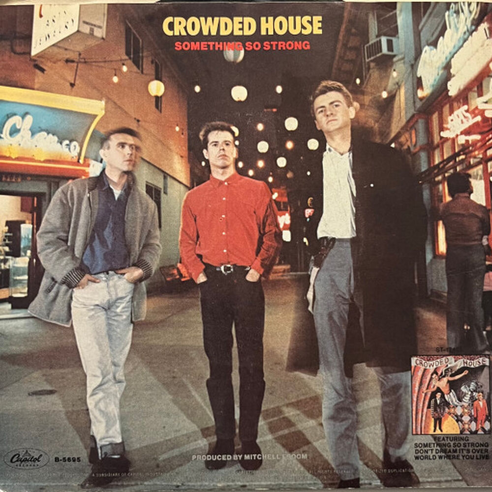 Crowded House - Something So Strong | 7" Single Vinilo Usado image number 3.0