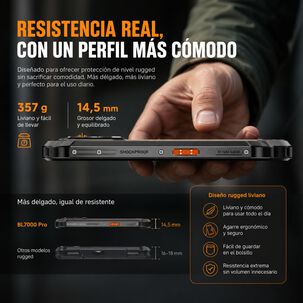Celular Rugged Blackview Bl7000 Pro 5g 512gb 32gb Ram