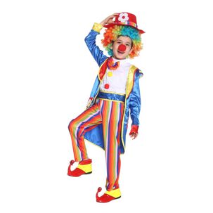 Disfraz Cosplay Payaso Buf&oacute;n Ni&ntilde;o