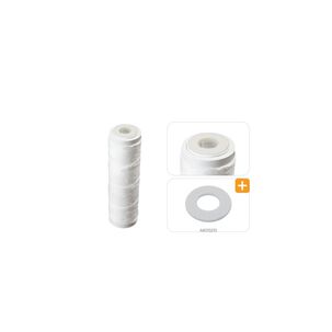 Cartucho Filtro Bobina Hilo + Carb&oacute;n Activo 9"3/4 Aqua