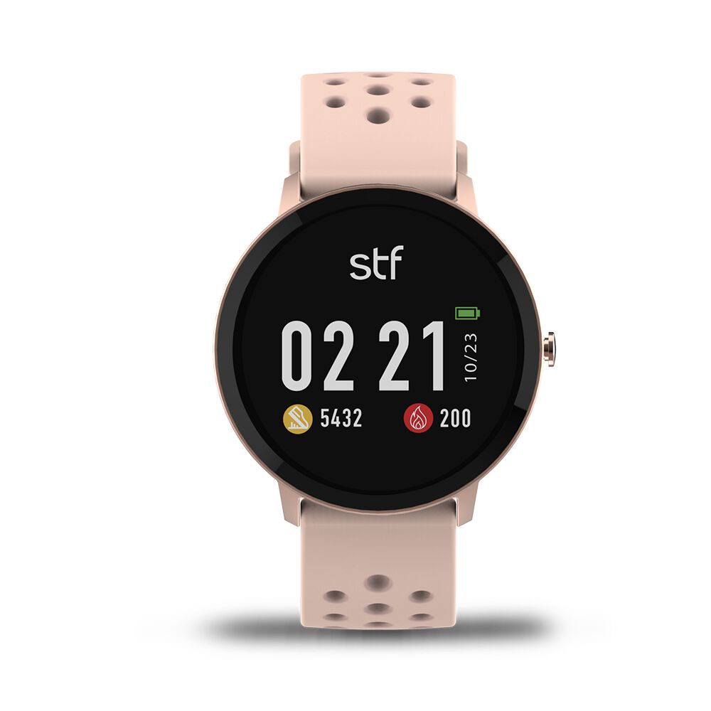 Smartwatch Stf Kronos Sport Rosado image number 1.0