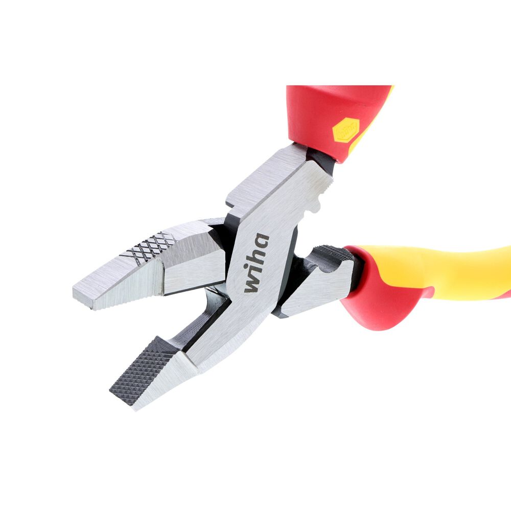 Alicate Universal 9.5'' Aislado 1000v Con Crimpeador - Wiha image number 1.0