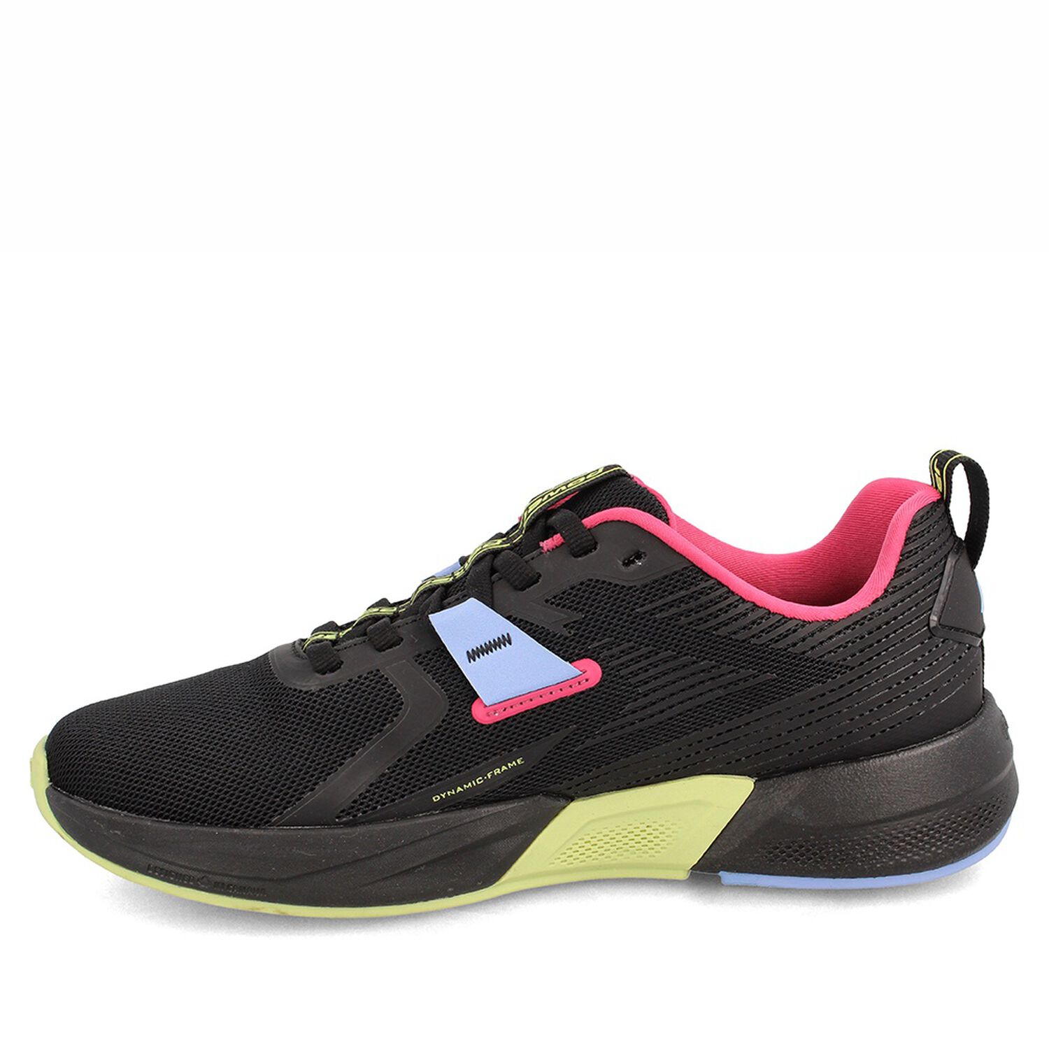Zapatilla Mujer Power Xorise+300 Tr Cipher Negro-fucsia image number 4.0
