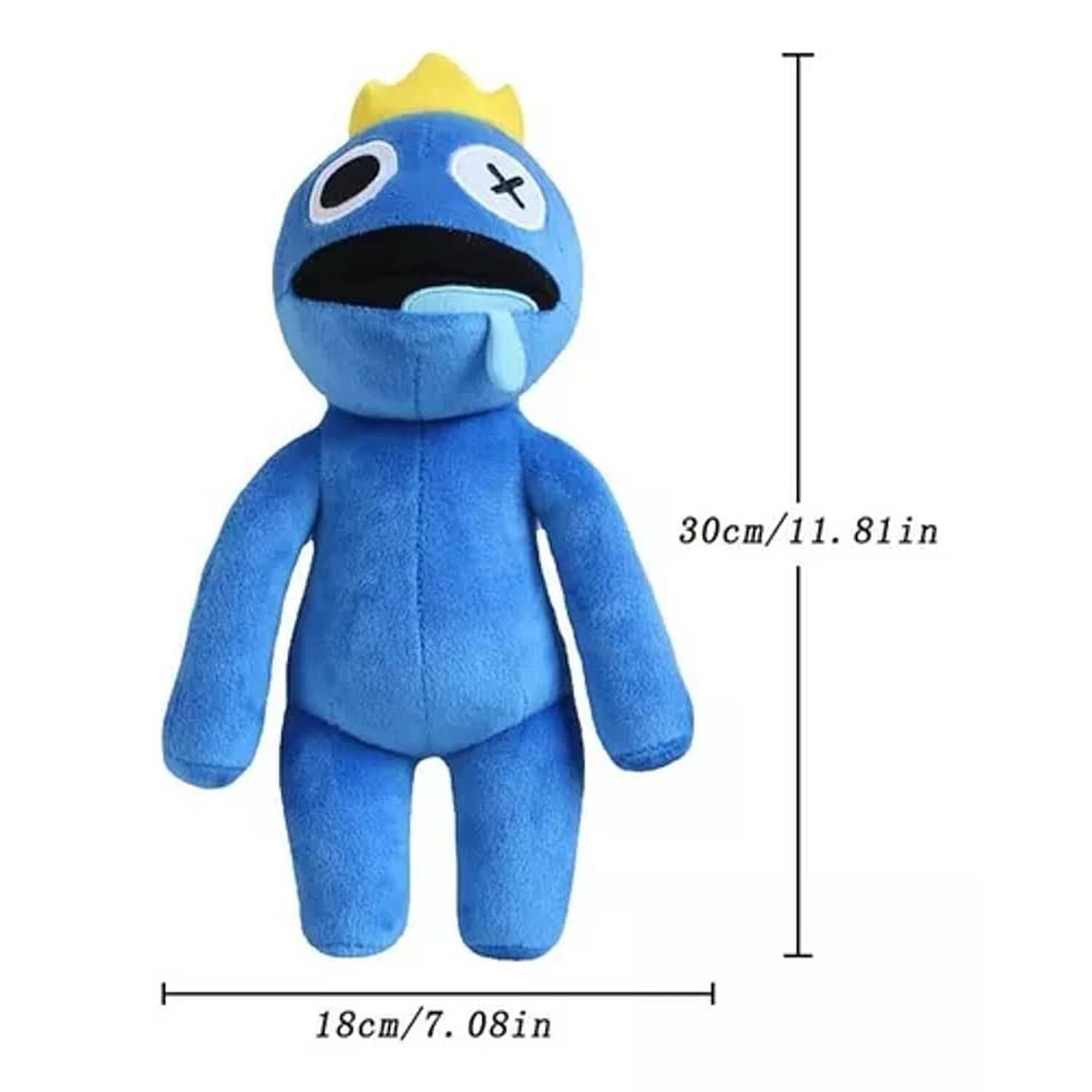 Peluche Rainbow Friends Azul 30 Cm image number 1.0