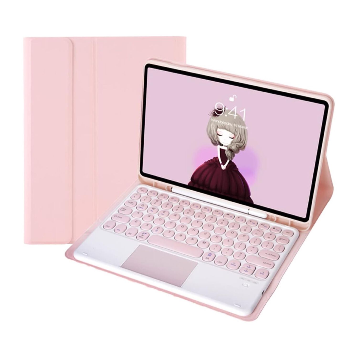 Funda Con Teclado Para Ipad Pro 11/ Ipad Air 4/ 5/ 6 image number 2.0