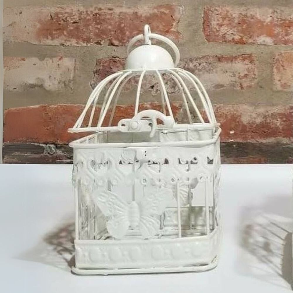 Jaula Metal Cuadrada Mariposa 18 Cm image number 1.0