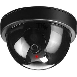 Pack 10 C&aacute;mara Falsa Vigilancia Domo Realista Sin Cable Aa
