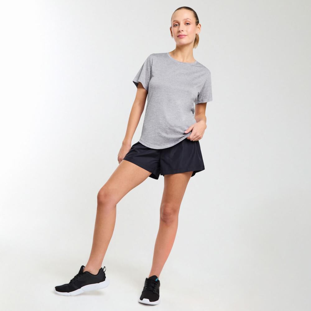 Polera Deportiva Básica Manga Corta Cuello Redondo Mujer Wetland image number 1.0