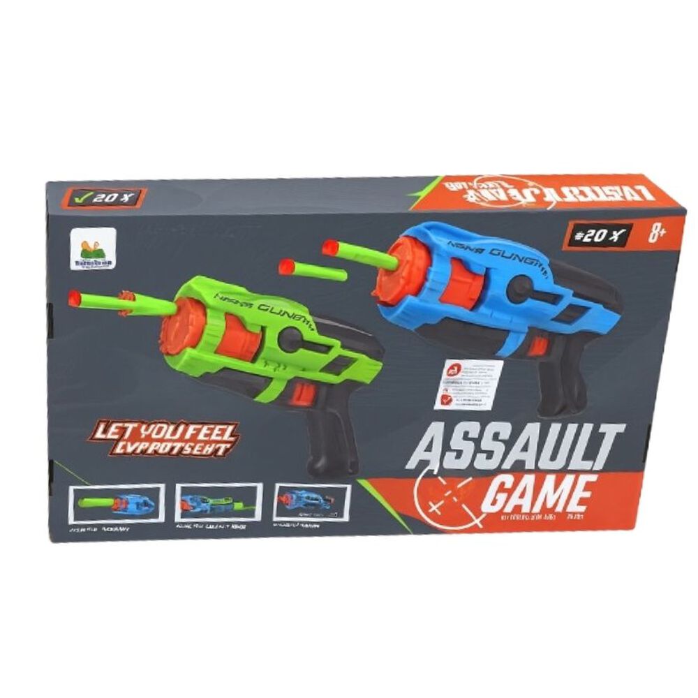 Set De Pistolas De Dardos Assault Game image number 1.0