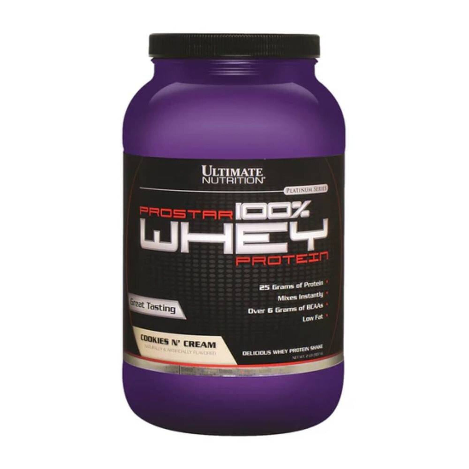 Prostar Whey Protein 2lbs Ultimate Nutrition - Cookies And C image number 0.0