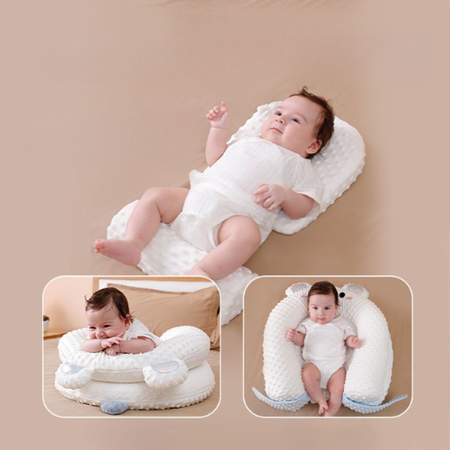 Cuna Almohada Port&aacute;til Para Beb&eacute; Dise&ntilde;o Ergon&oacute;mico image number 2.0