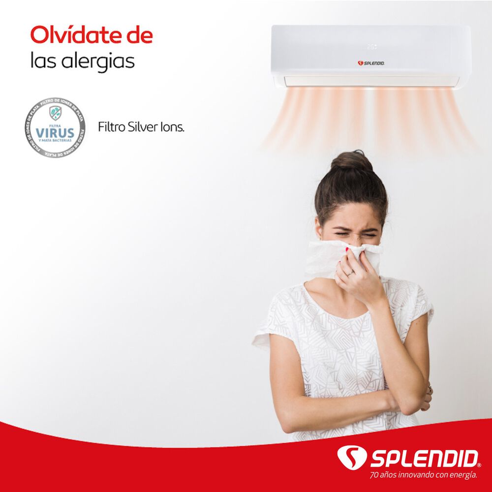 Aire Acondicionado 9000 Btu Inverter Splendid image number 24.0