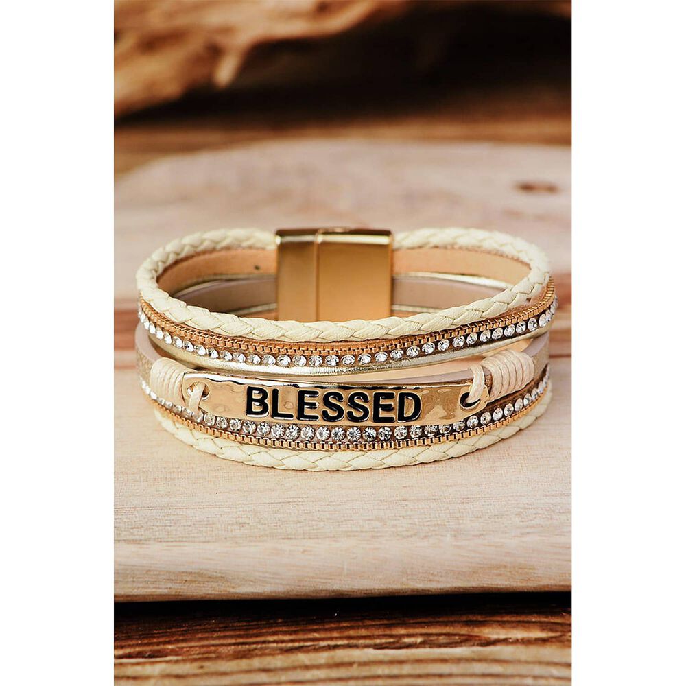 Pulsera Brazalete En Capas Blessed Gloriahoon image number 5.0