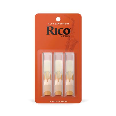Ca&ntilde;a Saxo Alto 2.5 Pack 3 Rico Rja0325 Daddario