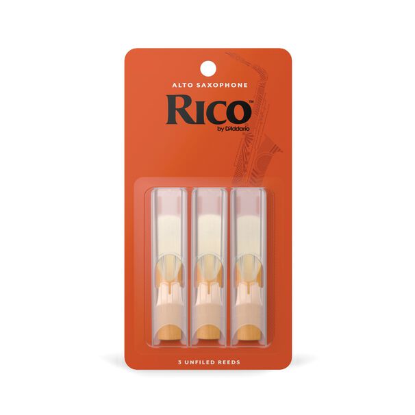Ca&ntilde;a Saxo Alto 2.5 Pack 3 Rico Rja0325 Daddario