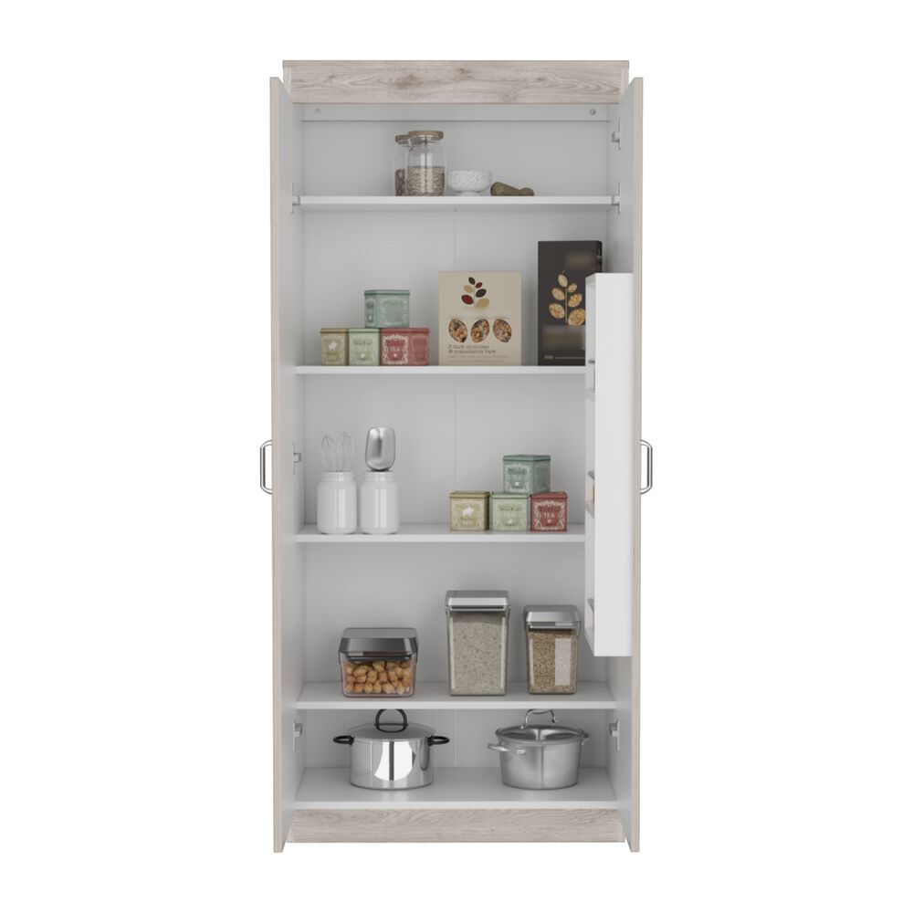 Mueble Alacena 2 Puertas Fm-012c - Caf&eacute; Claro image number 2.0