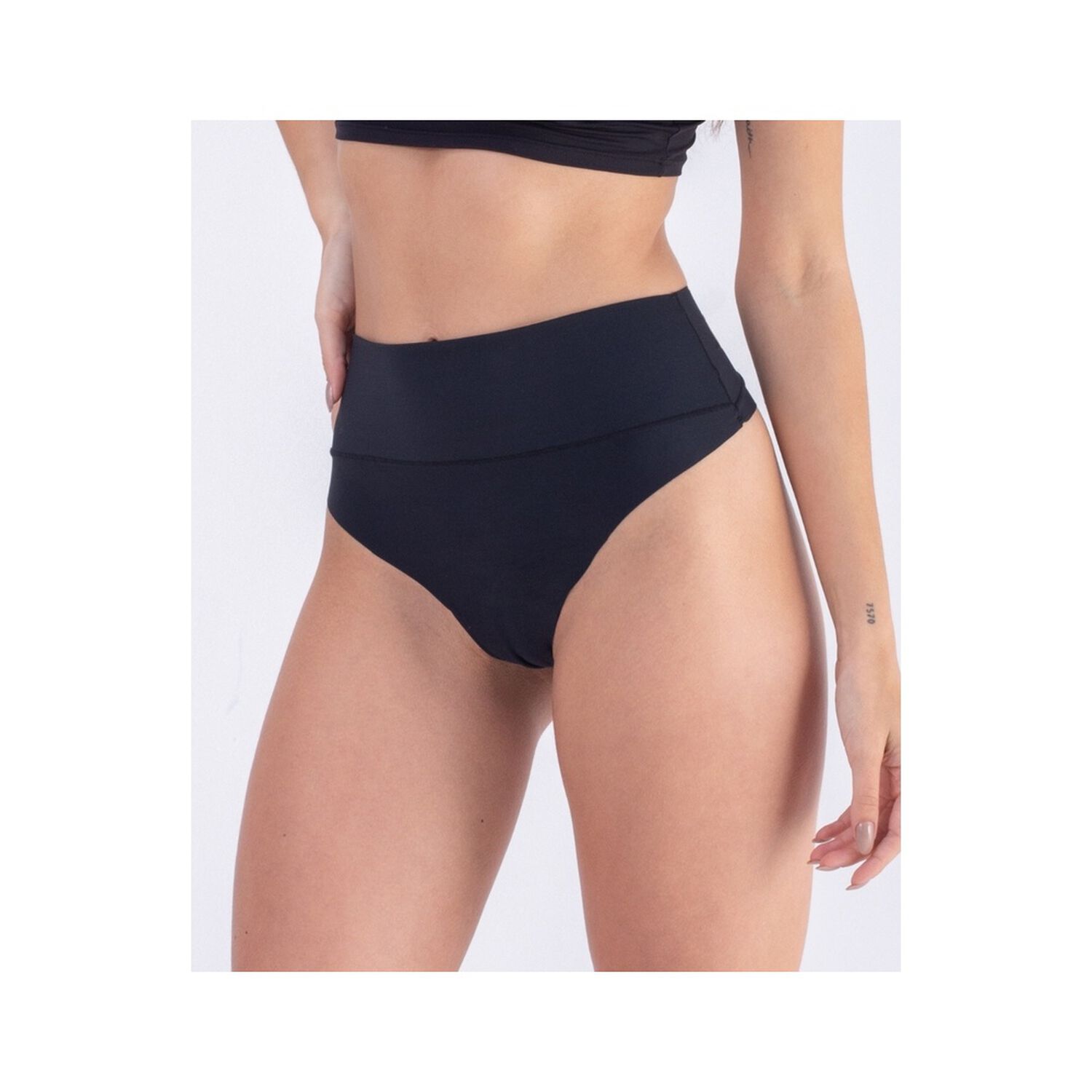 Colaless Control Abdomen Invisible Negro 2rios image number 1.0