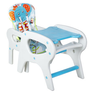 Silla De Comer Escritorio Eat&fun Blue
