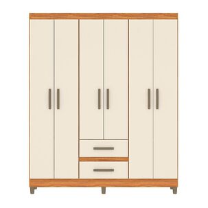 Cl&oacute;set Vekkahome Coimbra / 6 Puertas / 2 Cajones