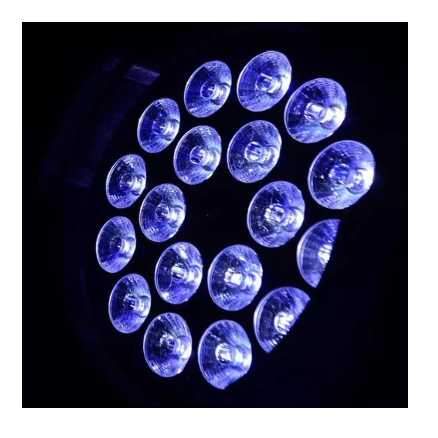 Foco Luz Escenario 18 Led 220v Luces Deco Fiesta Discoteca image number 2.0
