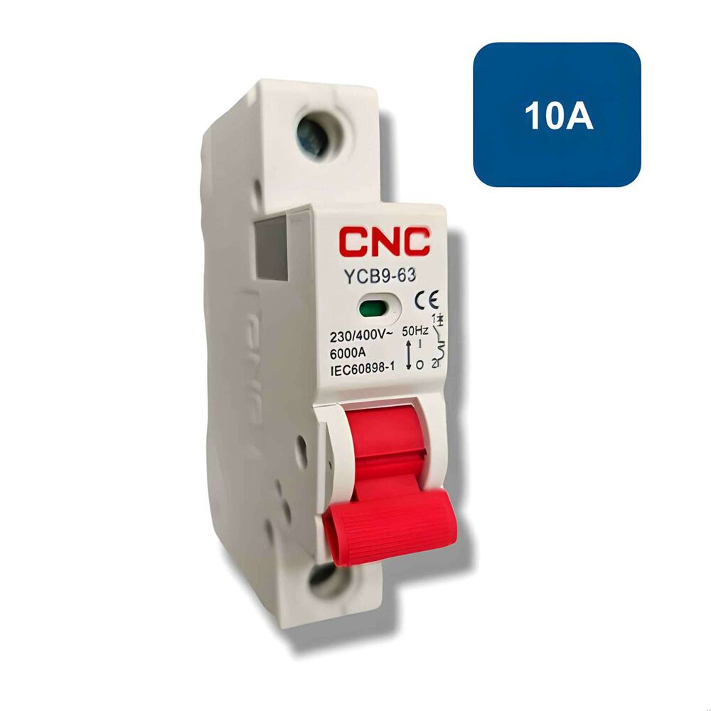 Interruptor Automatico 6ka Curva C 10a - Cnc image number 0.0