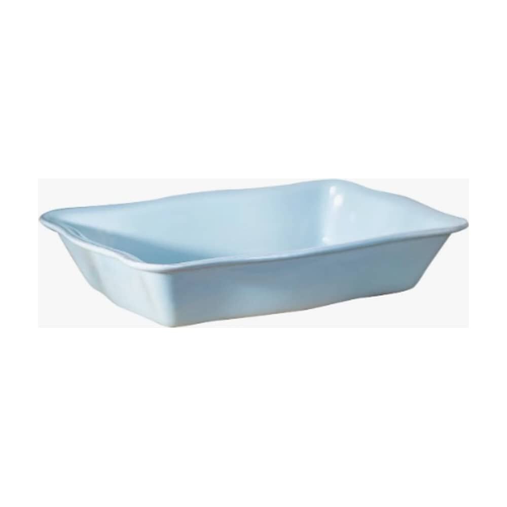 Fuente Ceramica P/horno Rectangular Celeste image number 0.0