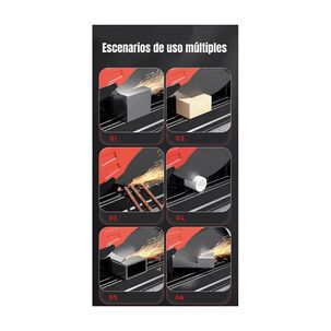 Tronzadora Industrial 14&Prime; 2200w 3800rpm Con Disco G02 Gris