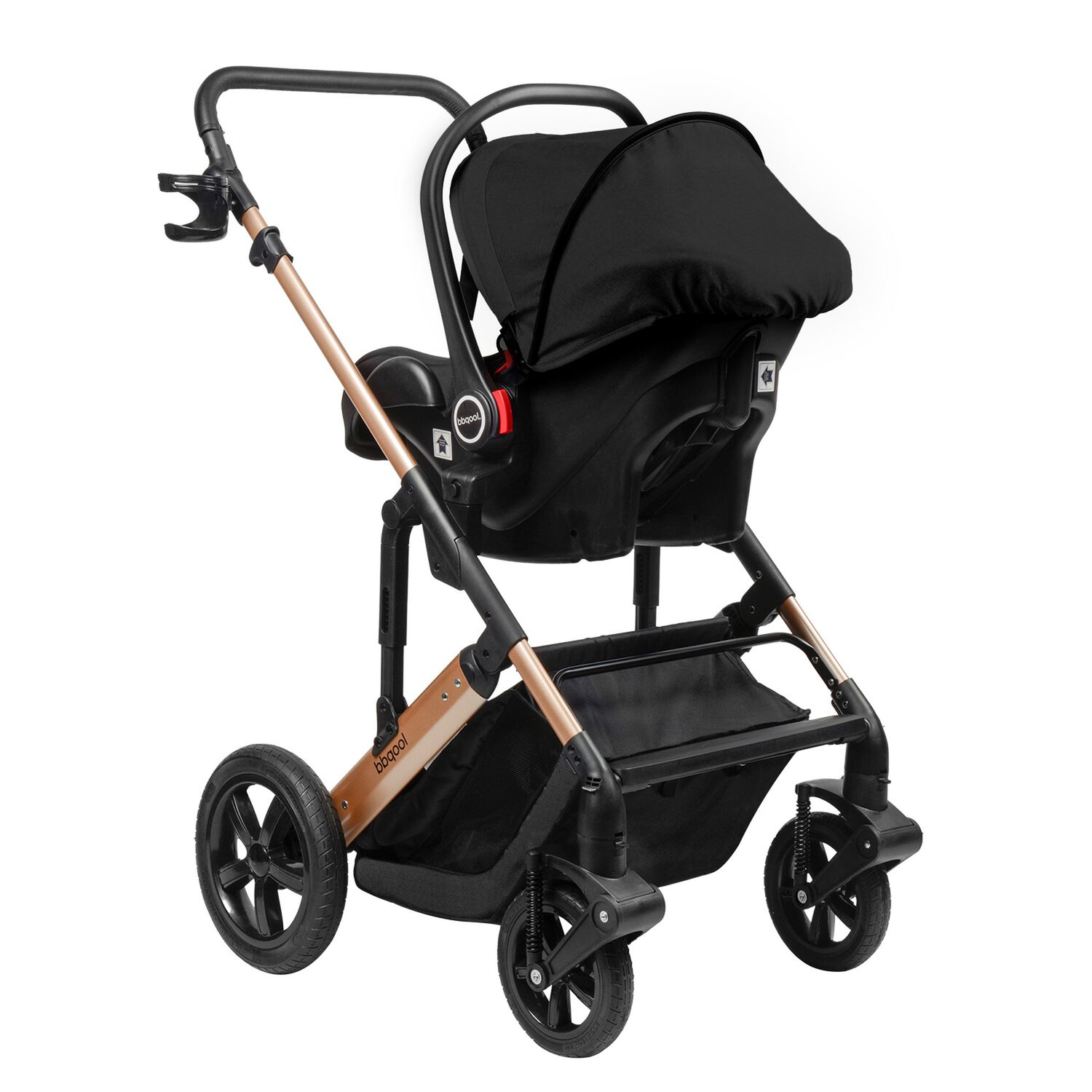 Coche Travel System Zion Negro image number 3.0