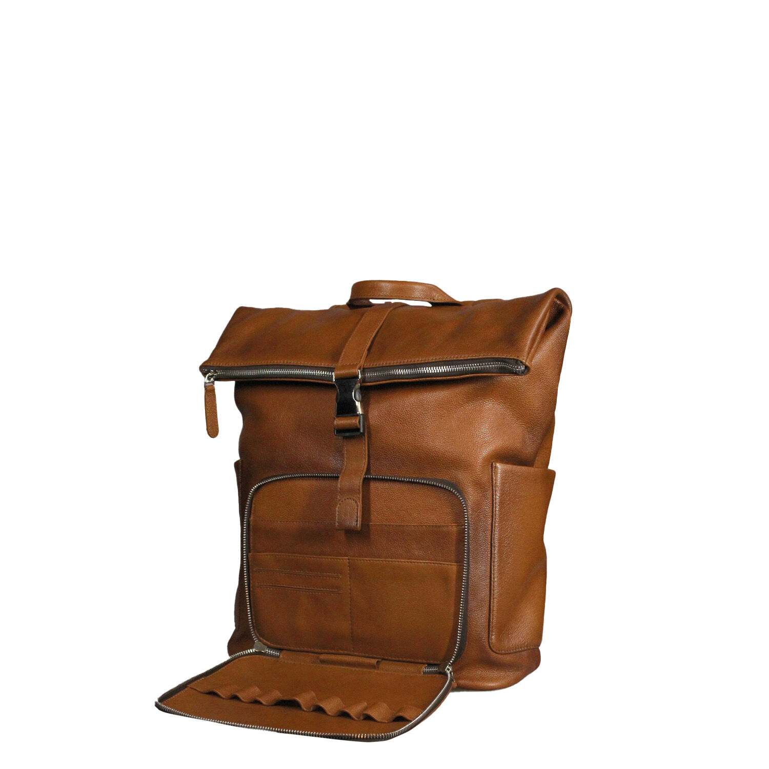 Mochila Belfast Craftmen 100% Cuero image number 3.0
