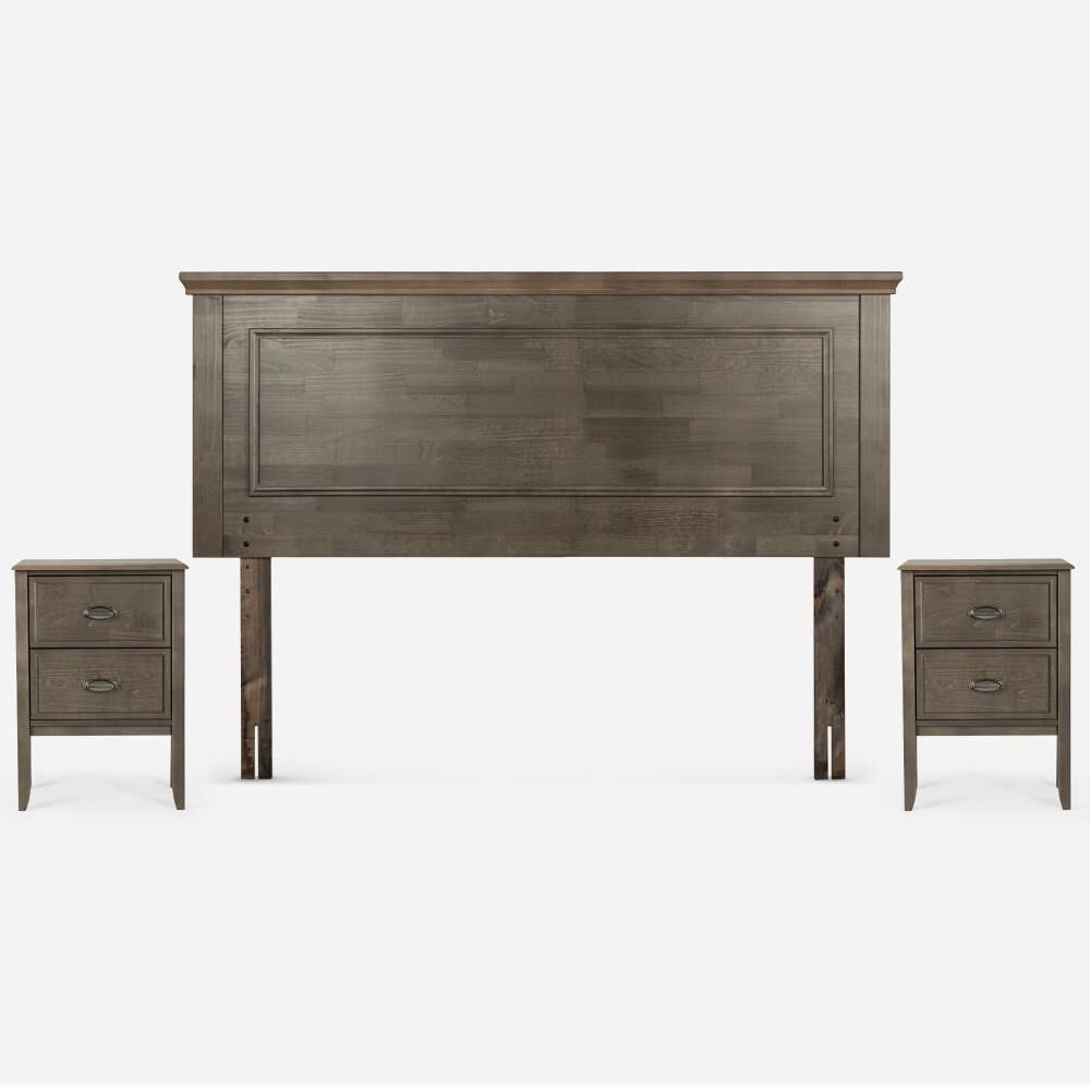 Cama Europea Rosen Art 4 / 2 Plazas / Base Dividida + Set De Maderas Anna image number 8.0