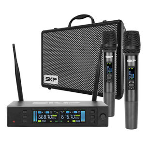 Micr&oacute;fono Inal&aacute;mbrico Doble Profesional Skp Clarity Ii