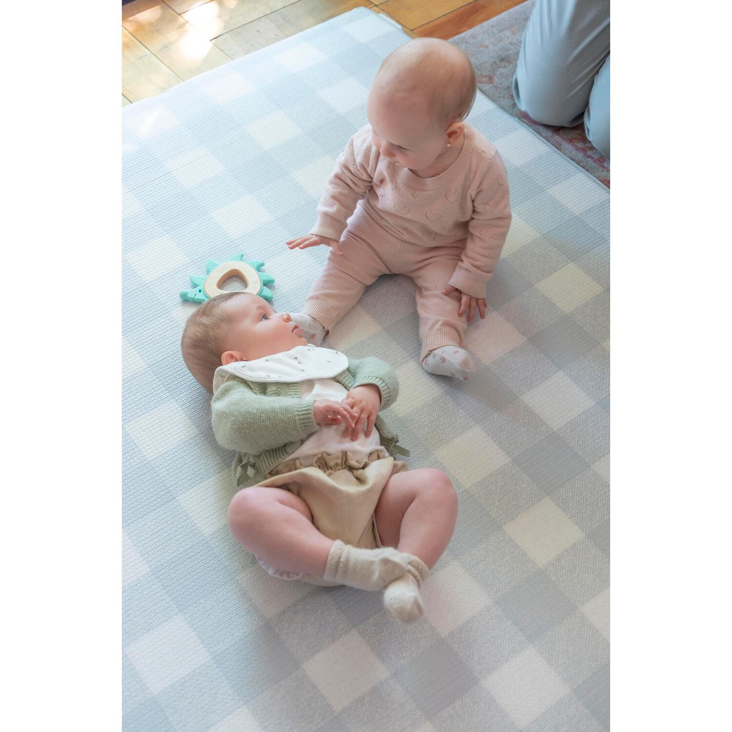 Alfombra Playmat Reversible Antigolpe Floreslana 210x140cm image number 6.0