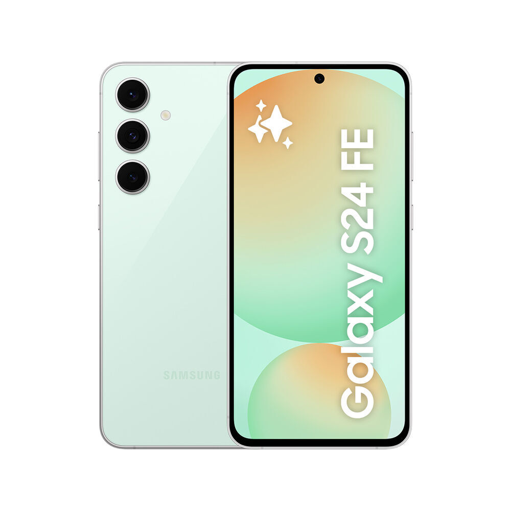 Samsung Galaxy S24 Fe 256gb 8gb 5g Verde Menta + Lamina De Protección image number 1.0