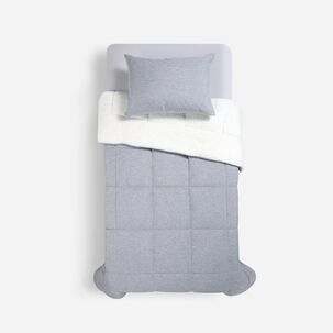 Plum&oacute;n Sherpa Rosen Sherpa Liso / 1.5 Plazas