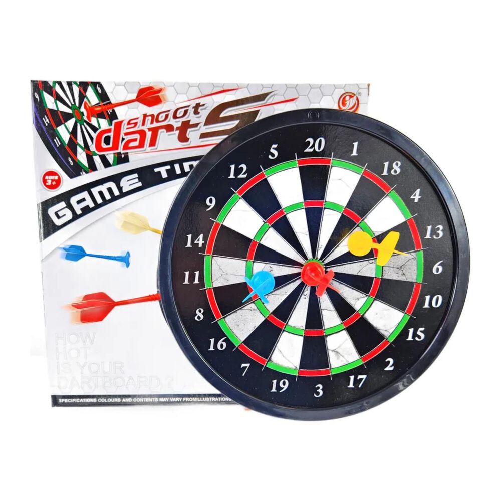 Juguete Tiro Al Blanco Doble Cara 2 Dardos Infantil image number 0.0