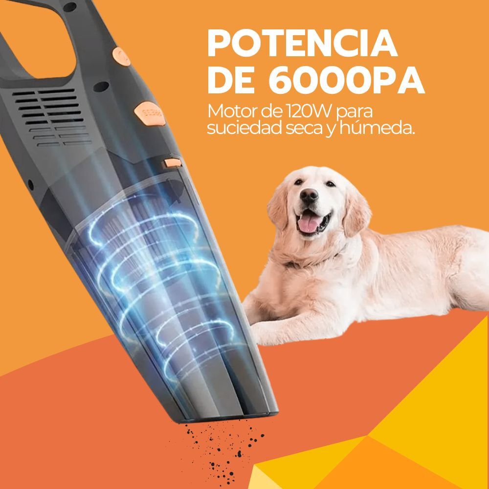 Aspiradora De Mano Auto Inal&aacute;mbrica Multifuncional Port&aacute;til image number 5.0