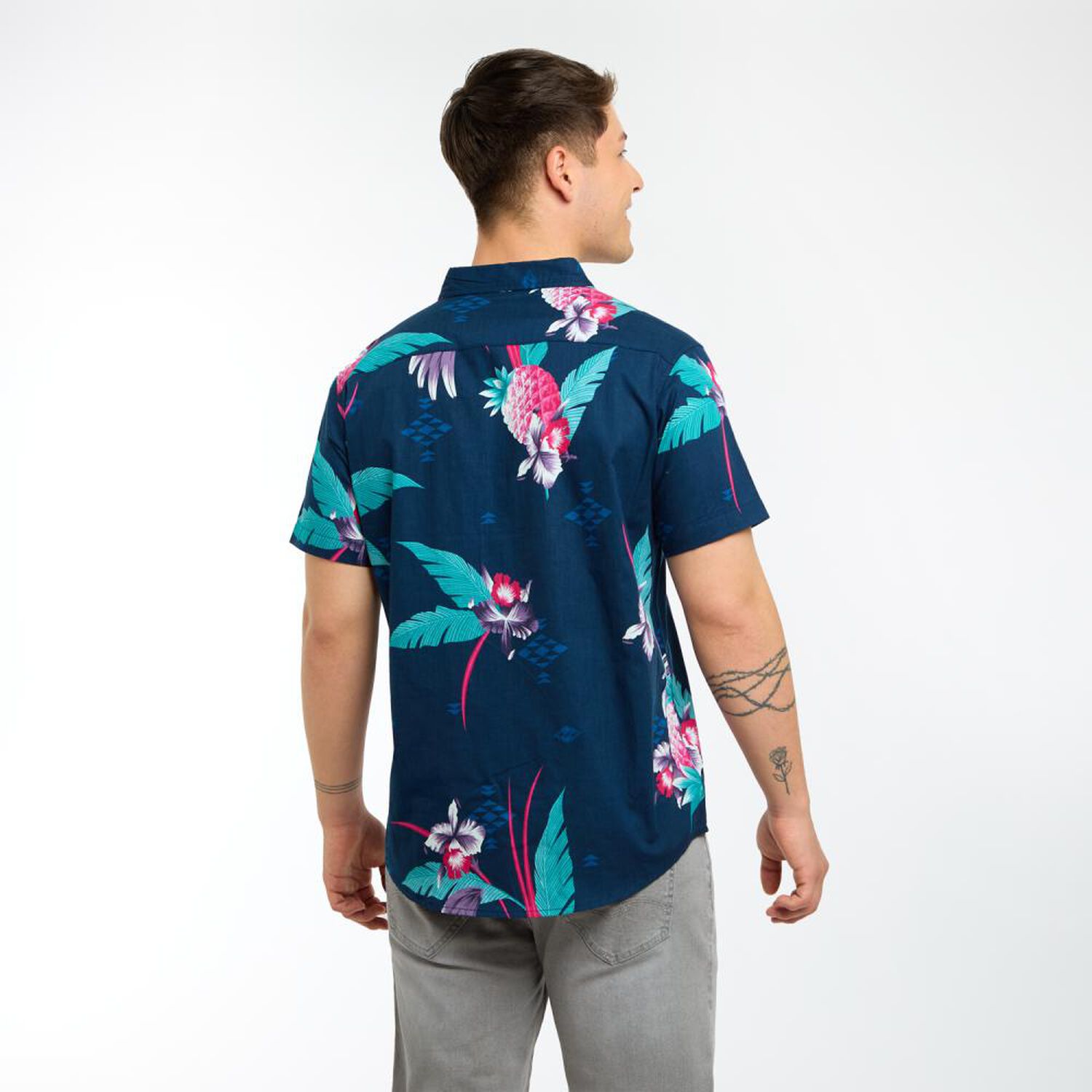 Camisa Manga Corta Hombre Skuad image number 3.0