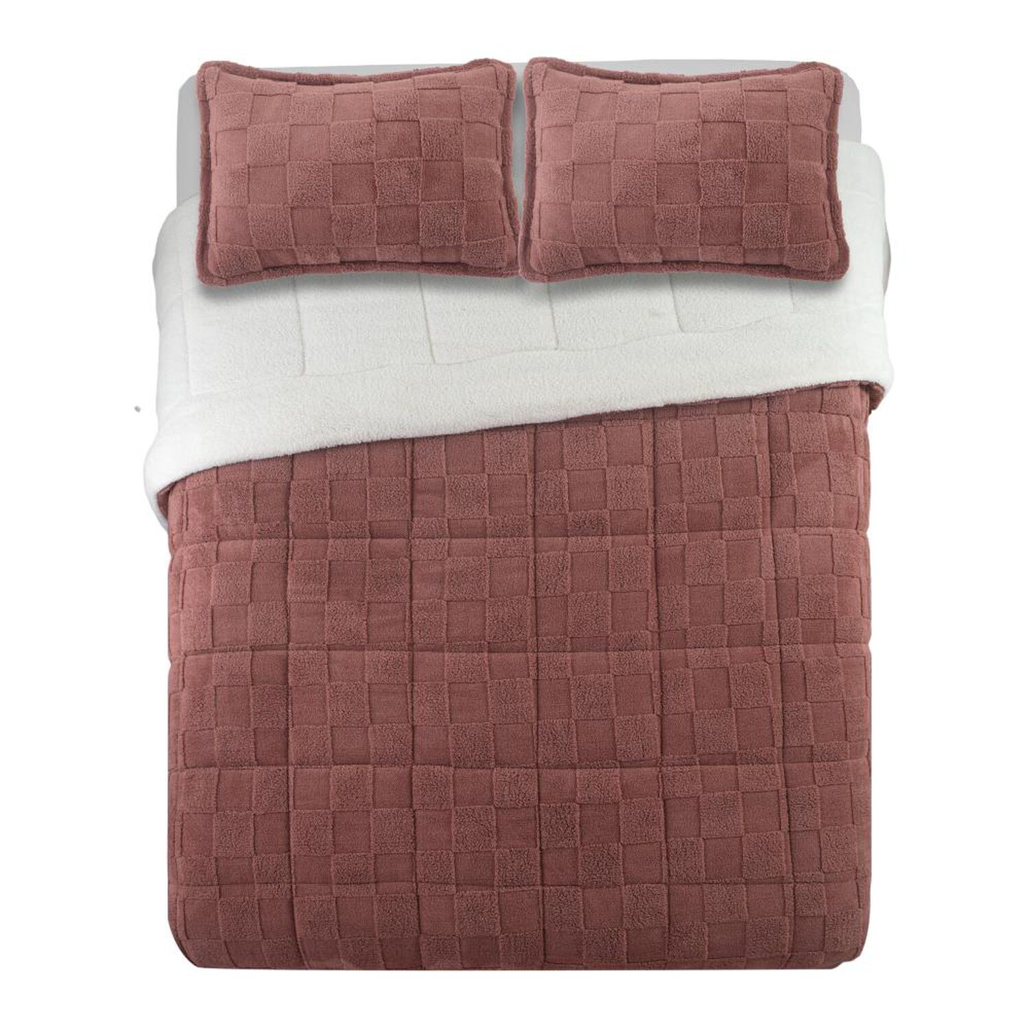 Plum&oacute;n Sherpa Azhome Jacquard / King image number 1.0