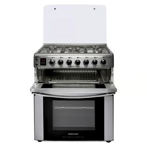 Cocina 5 Quemadores Doble Horno Gas Licuado Sindelen Ch-770dhin
