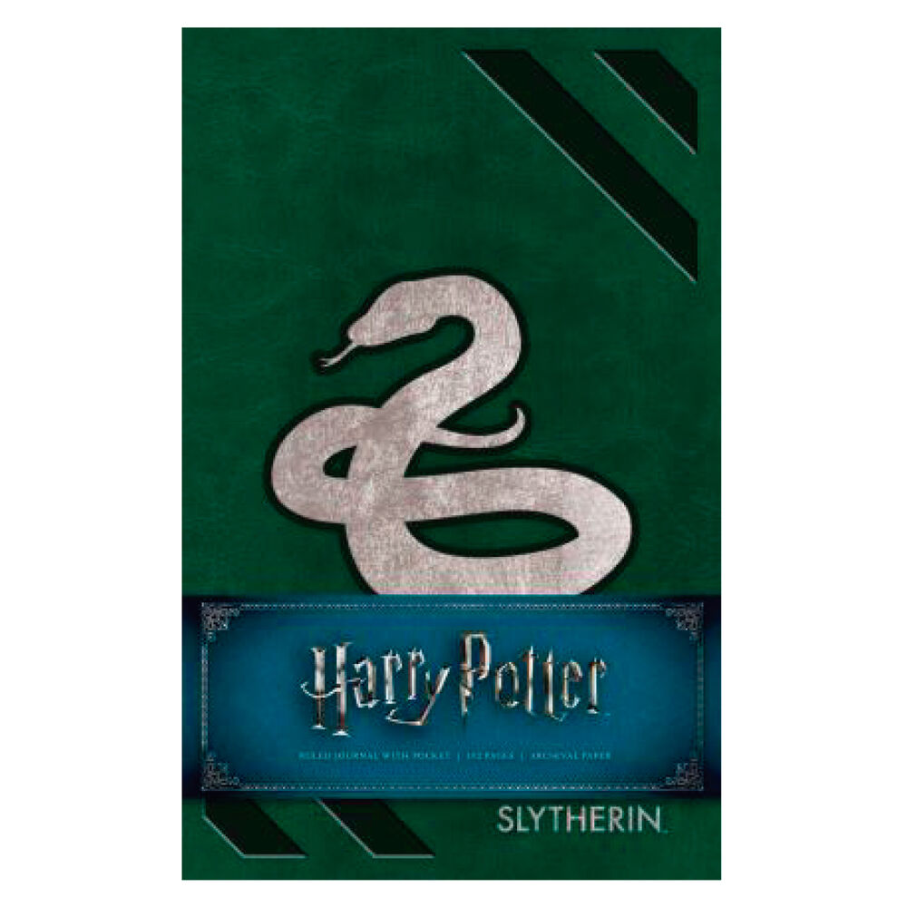 Harry Potter Libreta Slytherin Medium Tapa Dura image number 0.0
