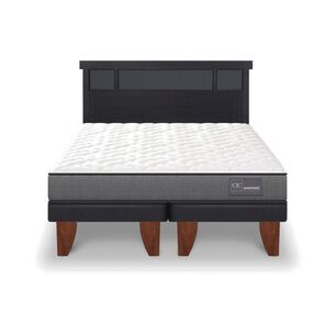 Cama Europea Cic Anatomic / 2 Plazas / Base Dividida + Respaldo