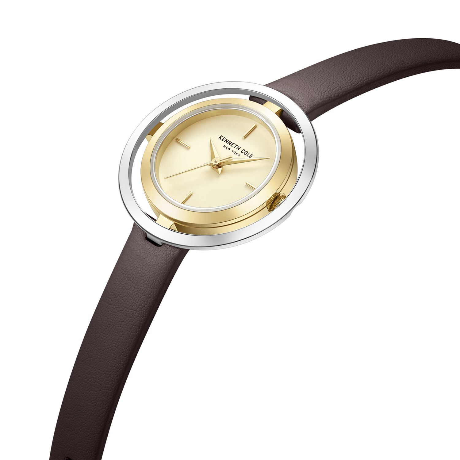 Reloj Kenneth Cole Kcwla2237105 Caf&eacute; Mujer image number 2.0