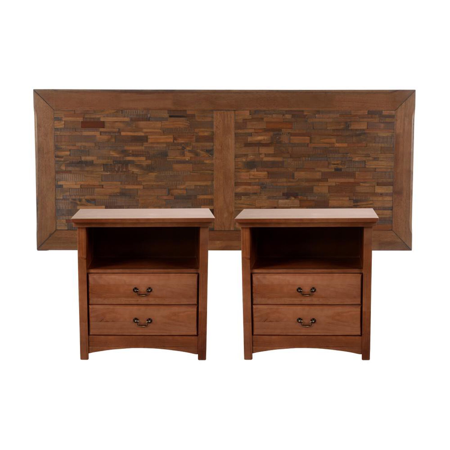 Set De Madera Cic Antique   / 2 Plazas image number 0.0