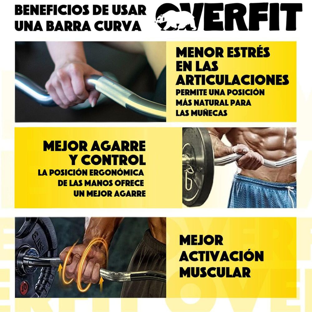 Barra Preolimpica Z 4.2 Kg Overfit 120 Cm Cromada Fitness image number 4.0