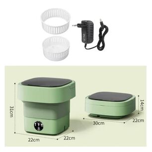 Mini Lavadora Port&aacute;til Plegable